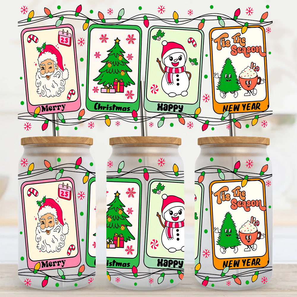 121. CHRISTMAS EDITION UV DTF Cup Wrap