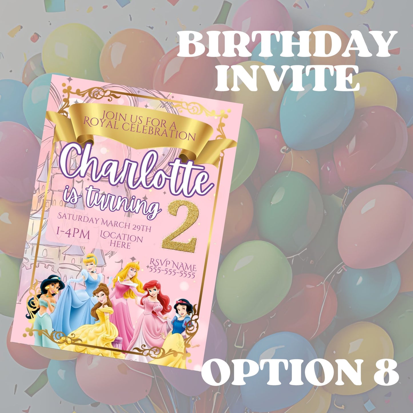 Invitations (Birthday)