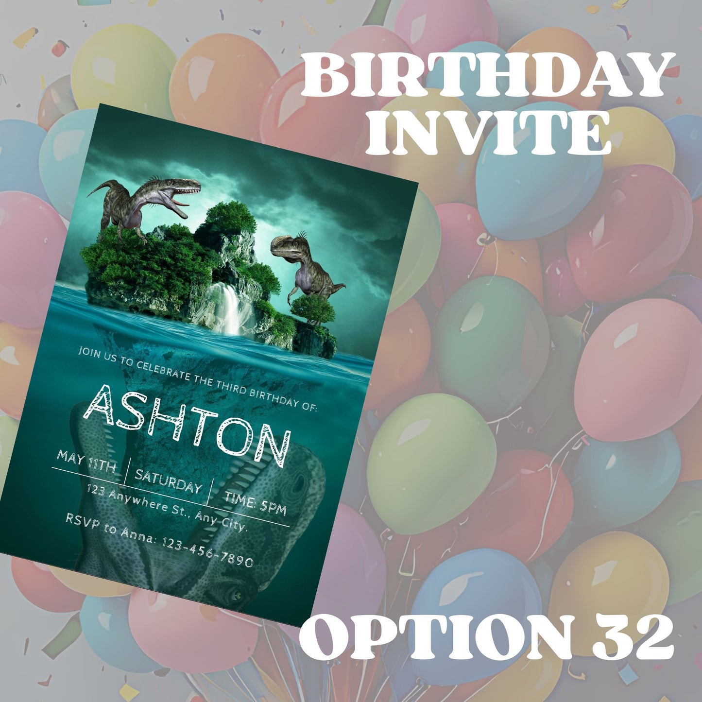 Invitations (Birthday)
