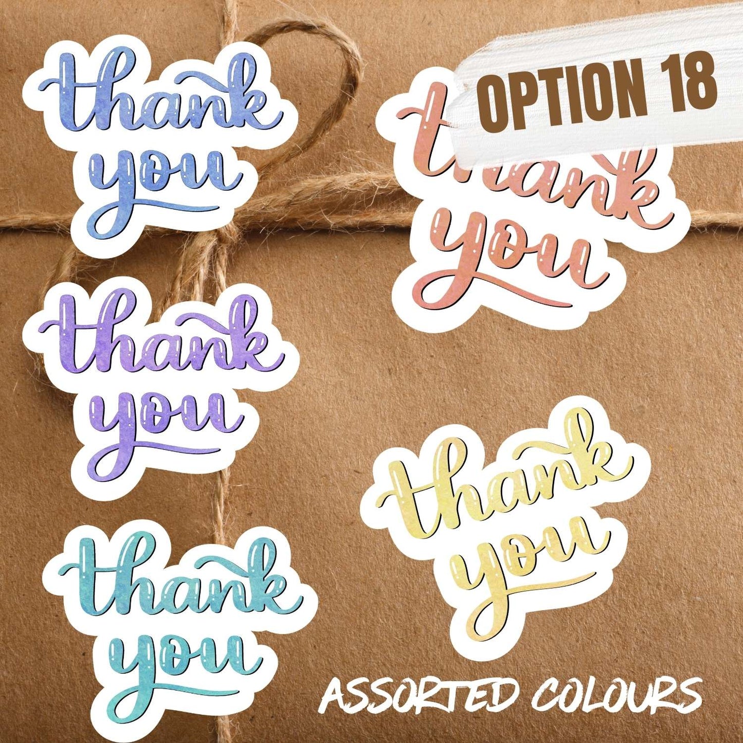 Thank you/Small Business stickers