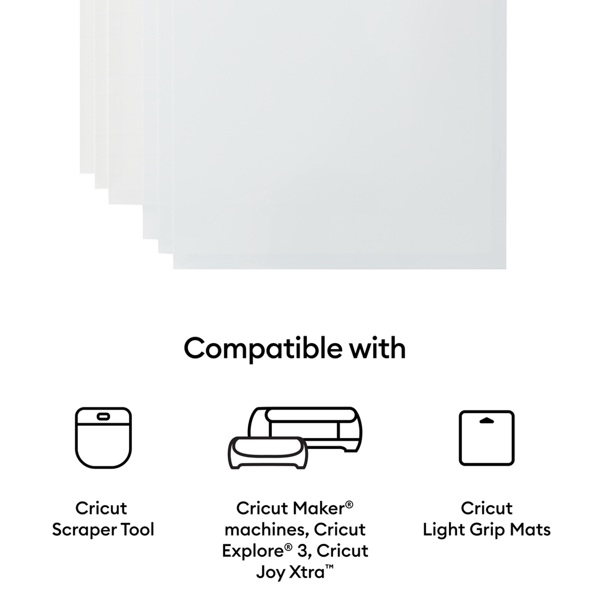 Printable Waterproof Sticker Set - Letter (6 ct)