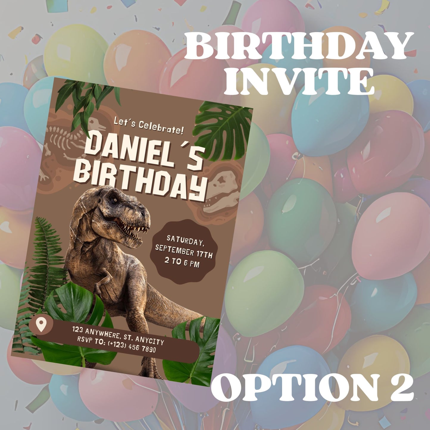 Invitations (Birthday)