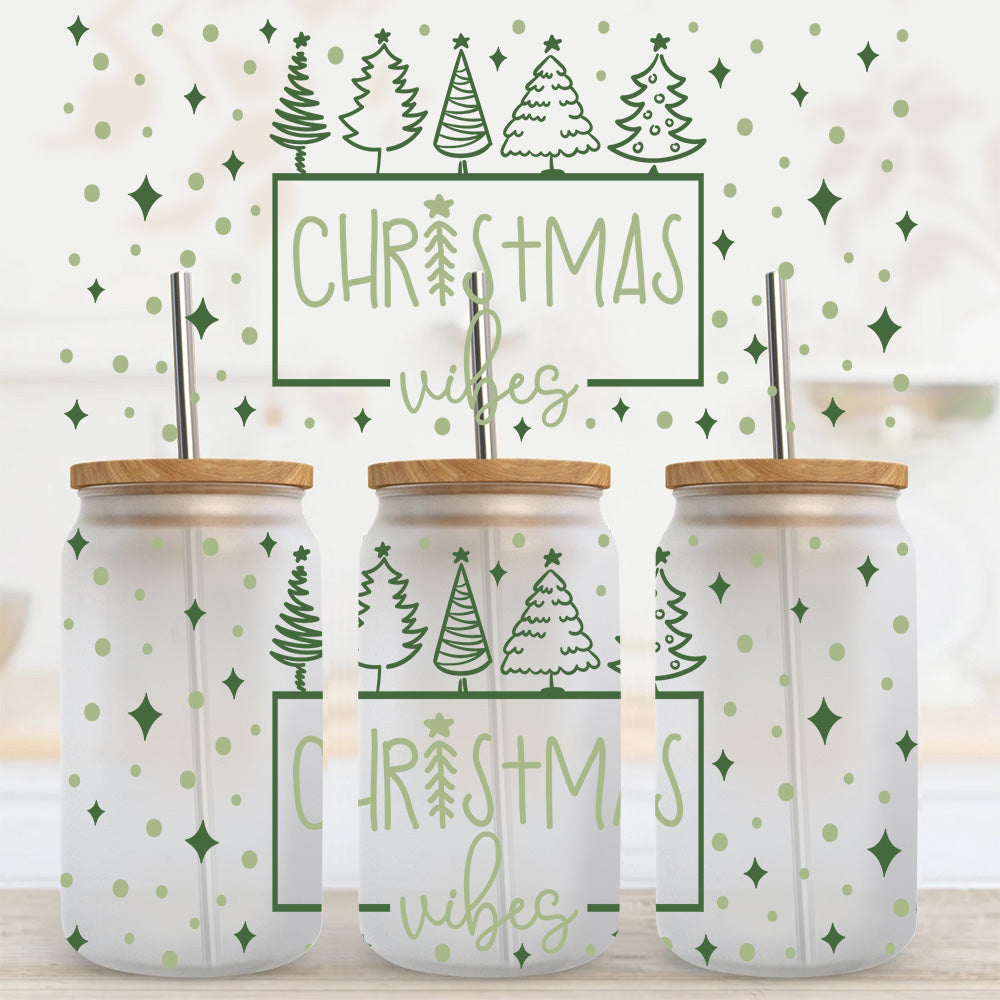 128. CHRISTMAS EDITION UV DTF Cup Wrap