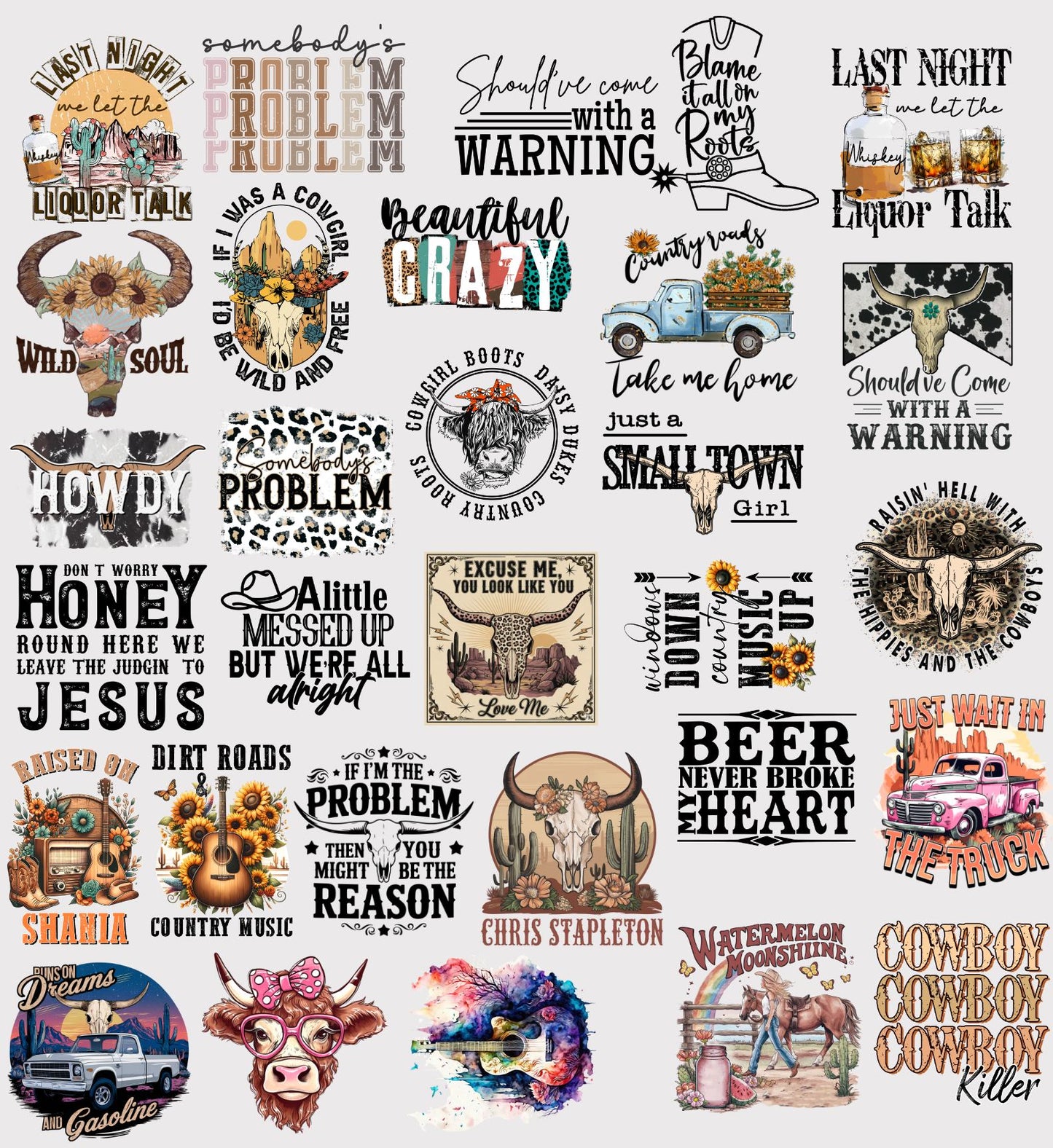 UVDTF Gang sheet 4