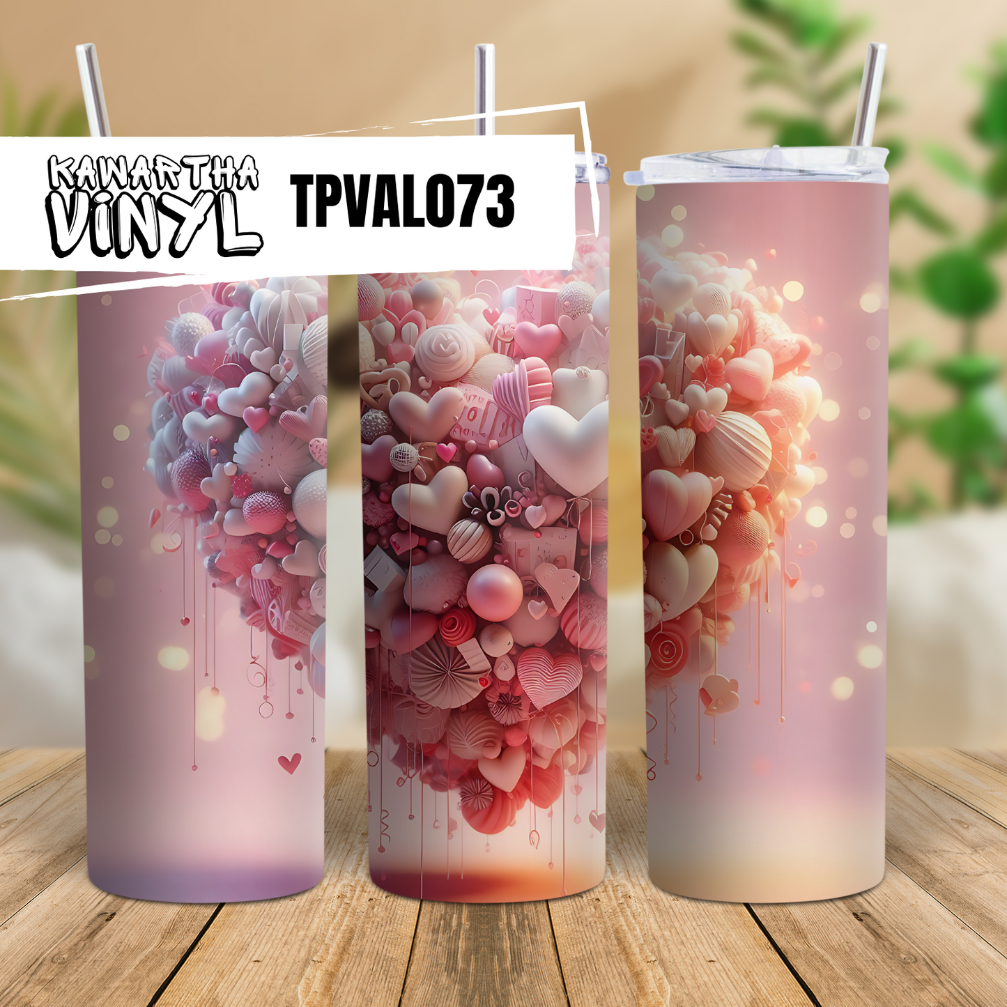 TPVAL073 Tumbler Wraps & Transfers