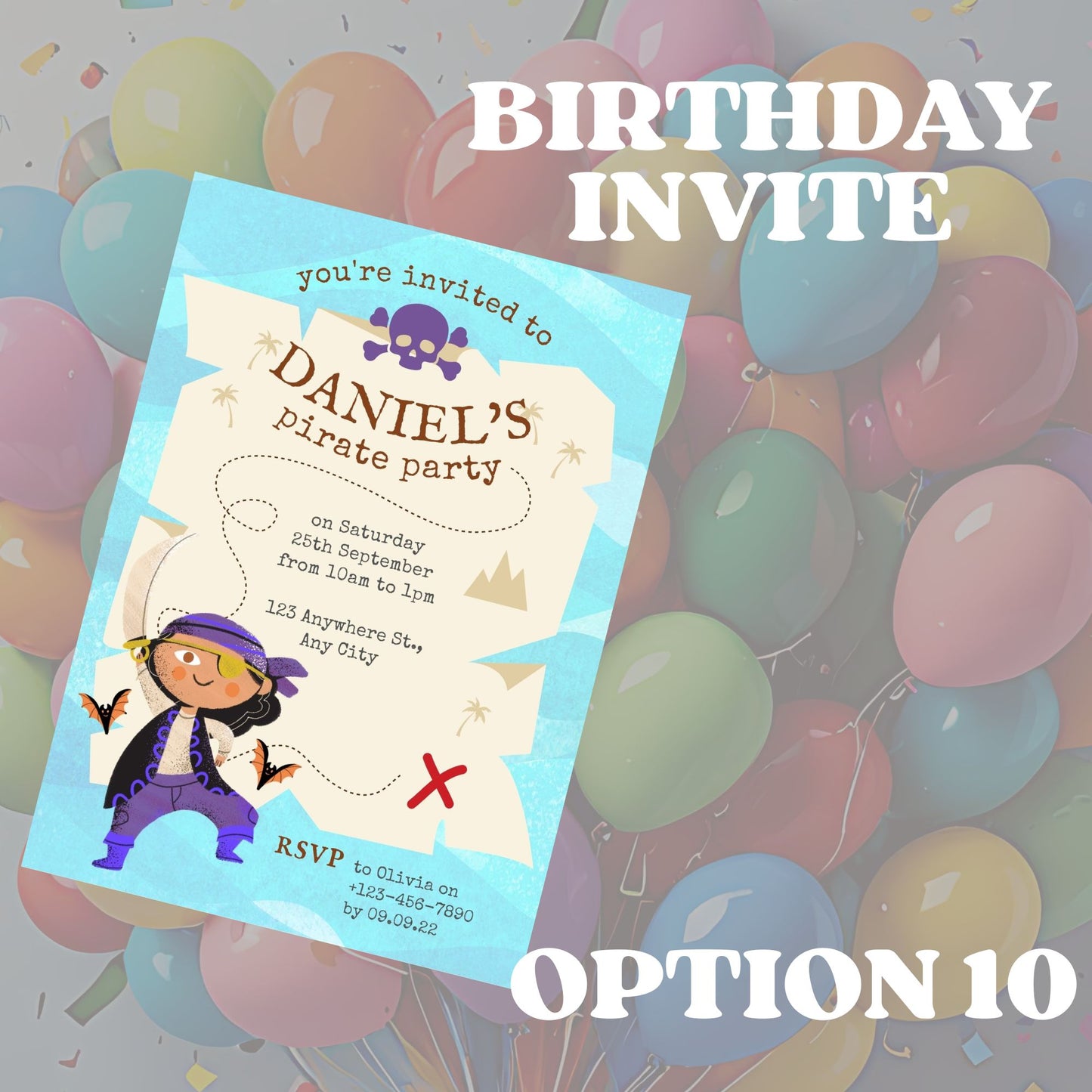 Invitations (Birthday)