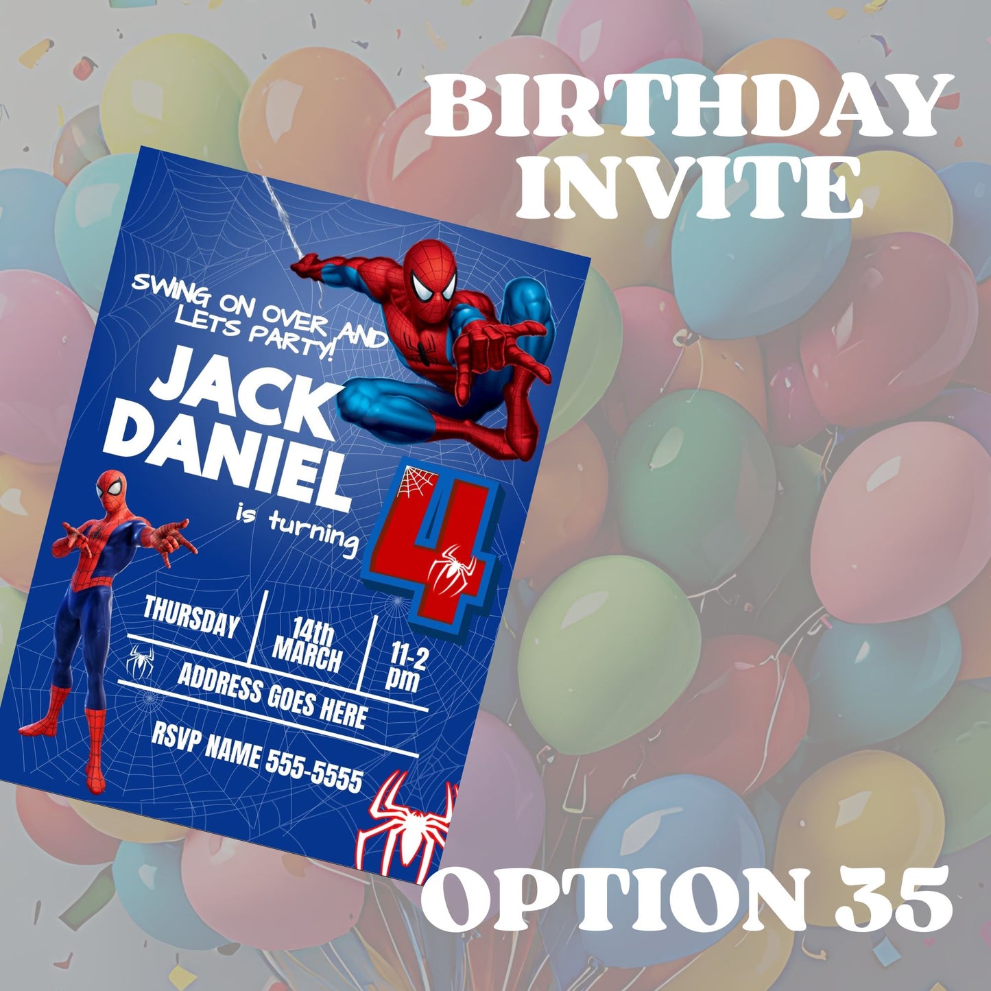 Invitations (Birthday)