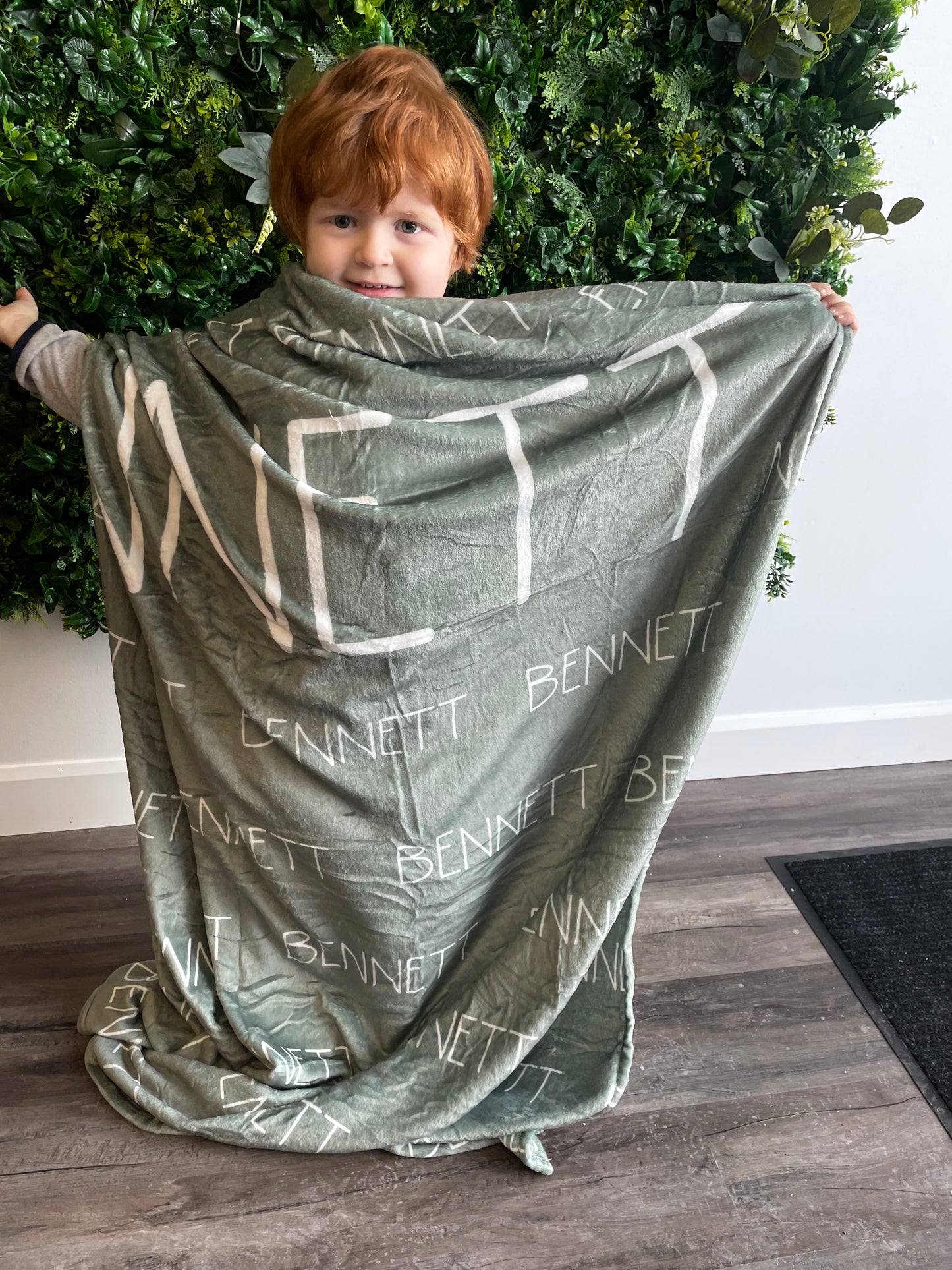 BUY IN Name Blankets