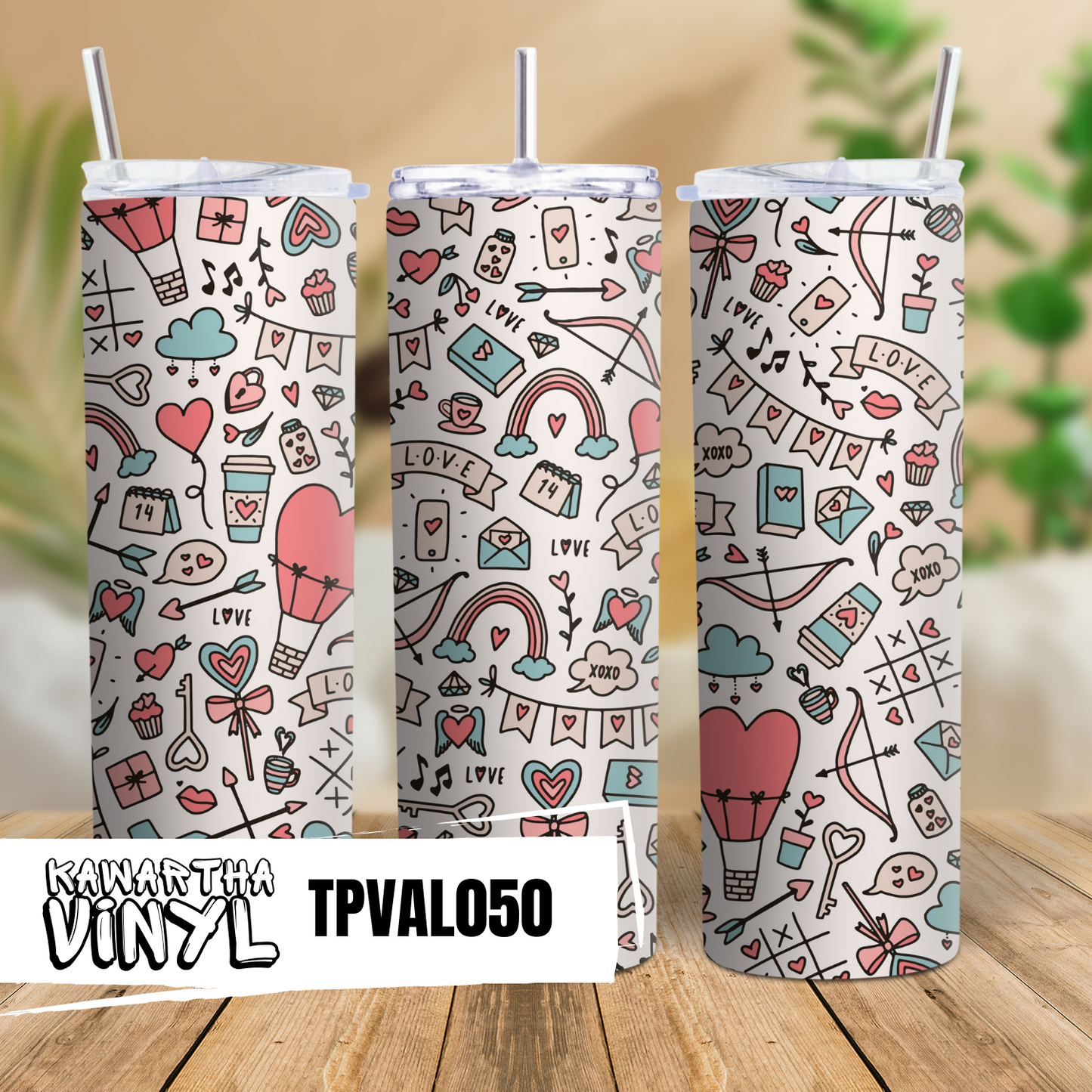 TPVAL050 Tumbler Wraps & Transfers
