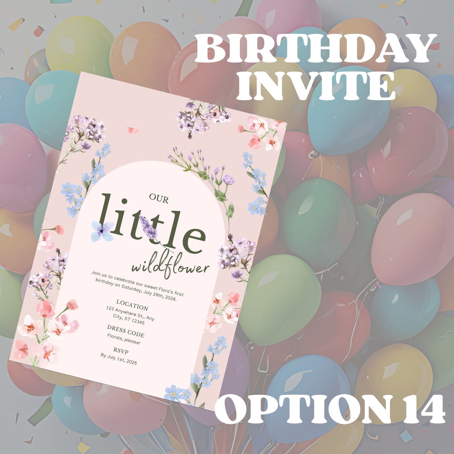 Invitations (Birthday)