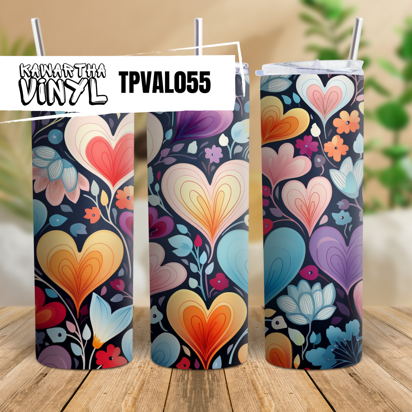 TPVAL055 Tumbler Wraps & Transfers