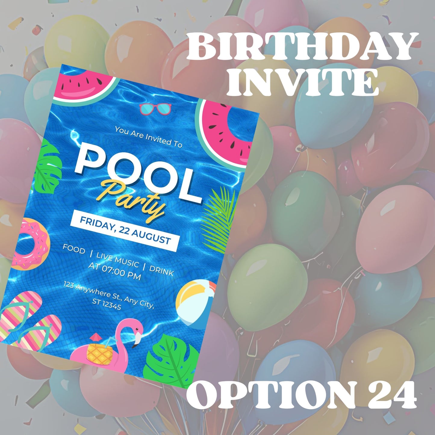 Invitations (Birthday)