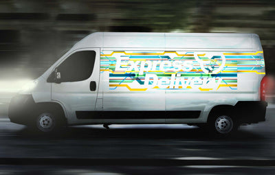 Reflective Vinyl, Perm Adhesive, 30in x 50ft