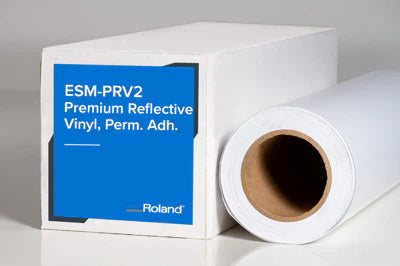 ESM-PRV2 Premium Reflective Vinyl, Permanent Adhesive 48"x50ft
