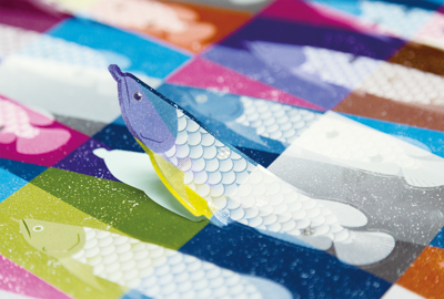 Roland Solvent Glossy Paper w/ Adhesive, 20in x 50ft