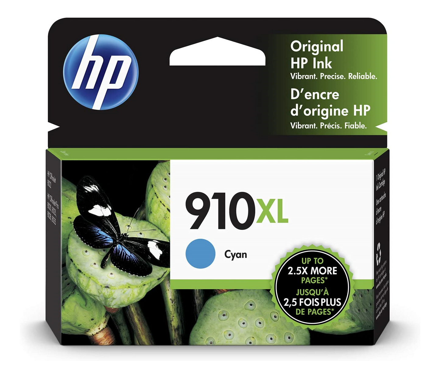 HP 910XL Cyan Original Ink Cartridge
