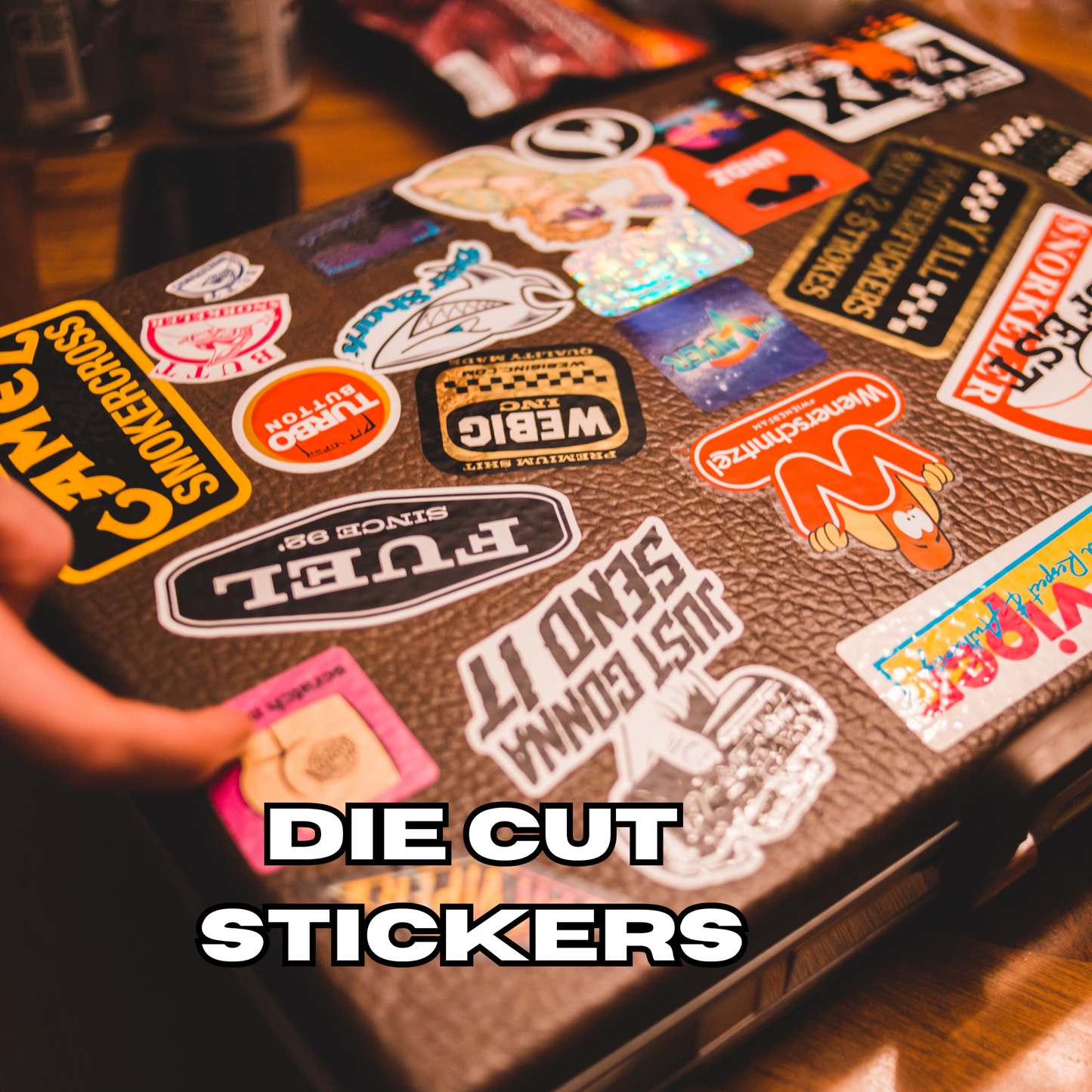 Custom Vinyl DIE CUT Stickers