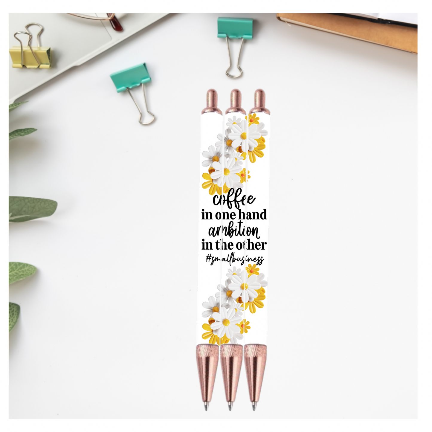 Coffee Ambition PEN Wrap Sublimation Print