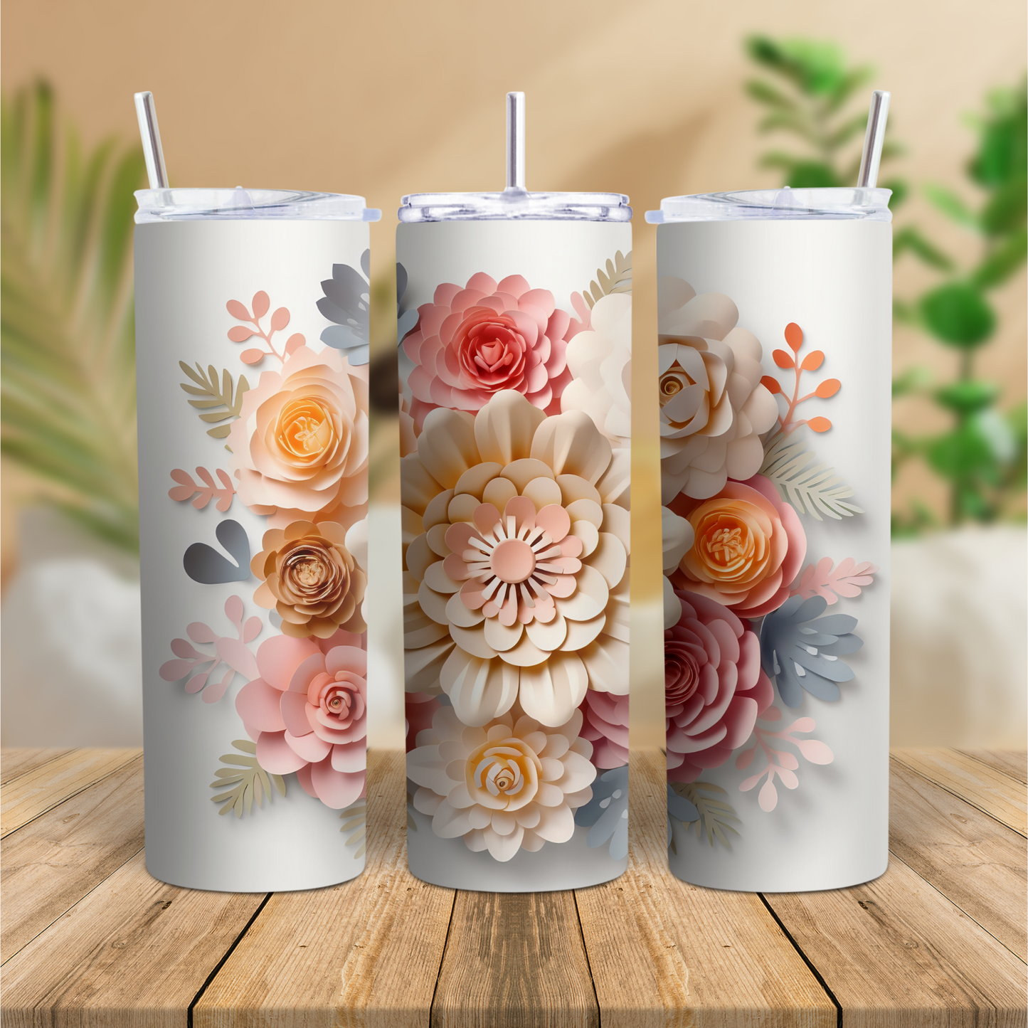 3D0007 Sublimation Tumbler Print