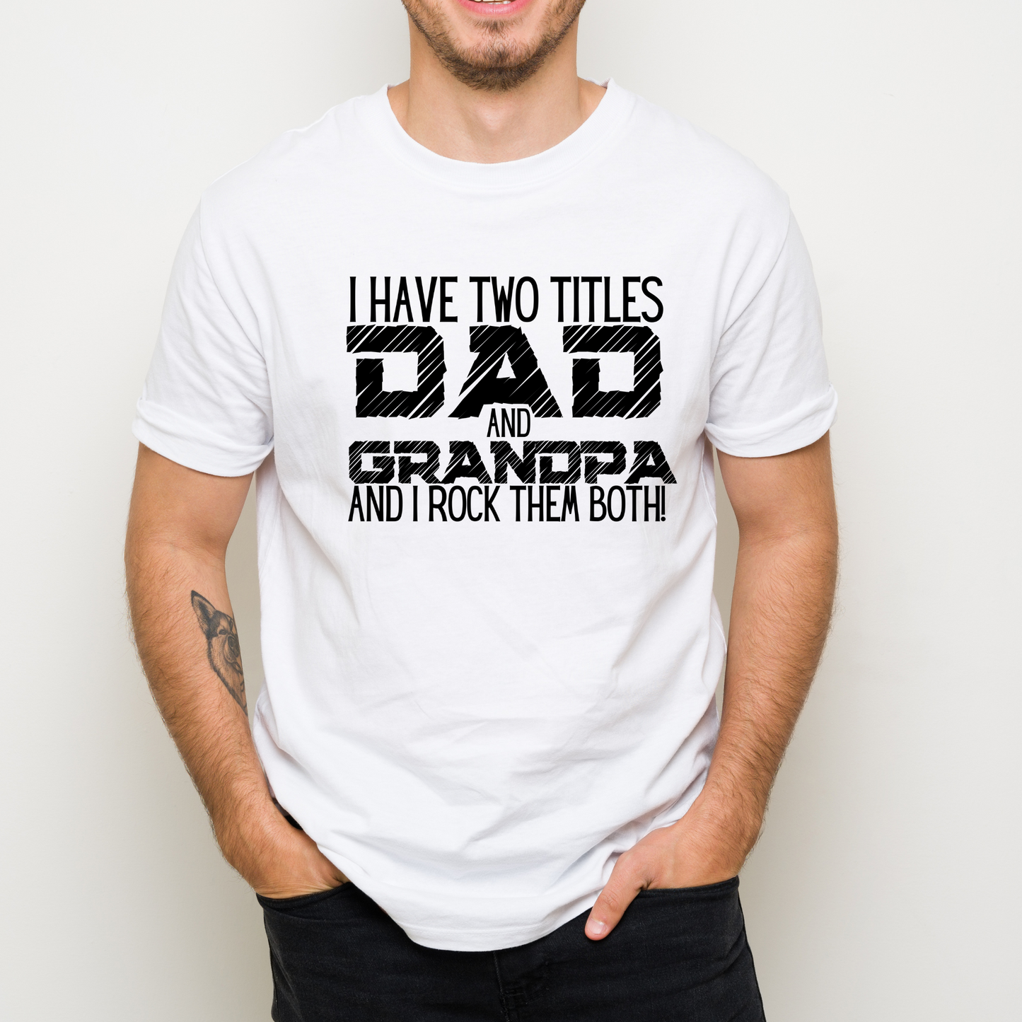 Two Titles Sublimation Print