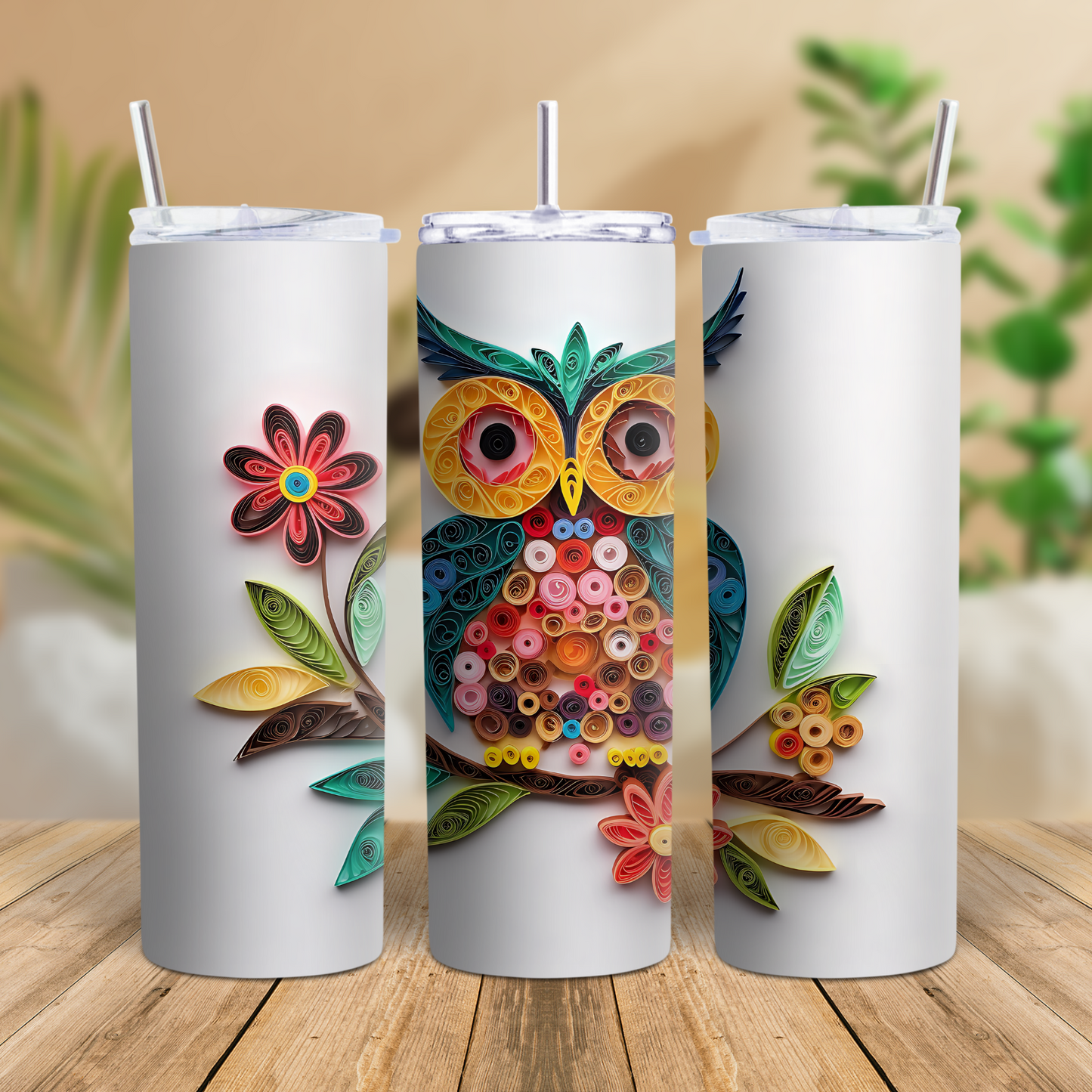 3D0078 Sublimation Tumbler Print