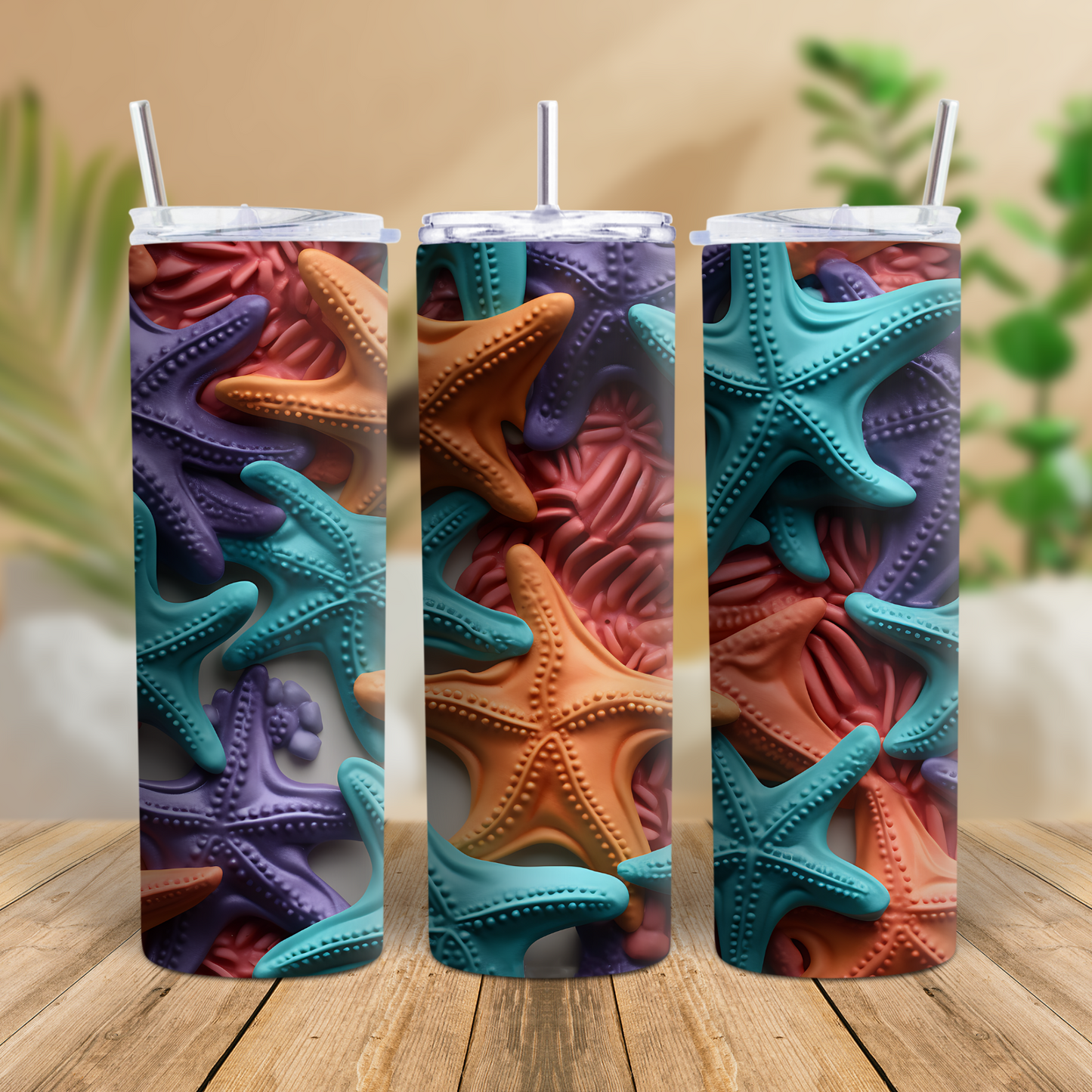 3D0077 Sublimation Tumbler Print