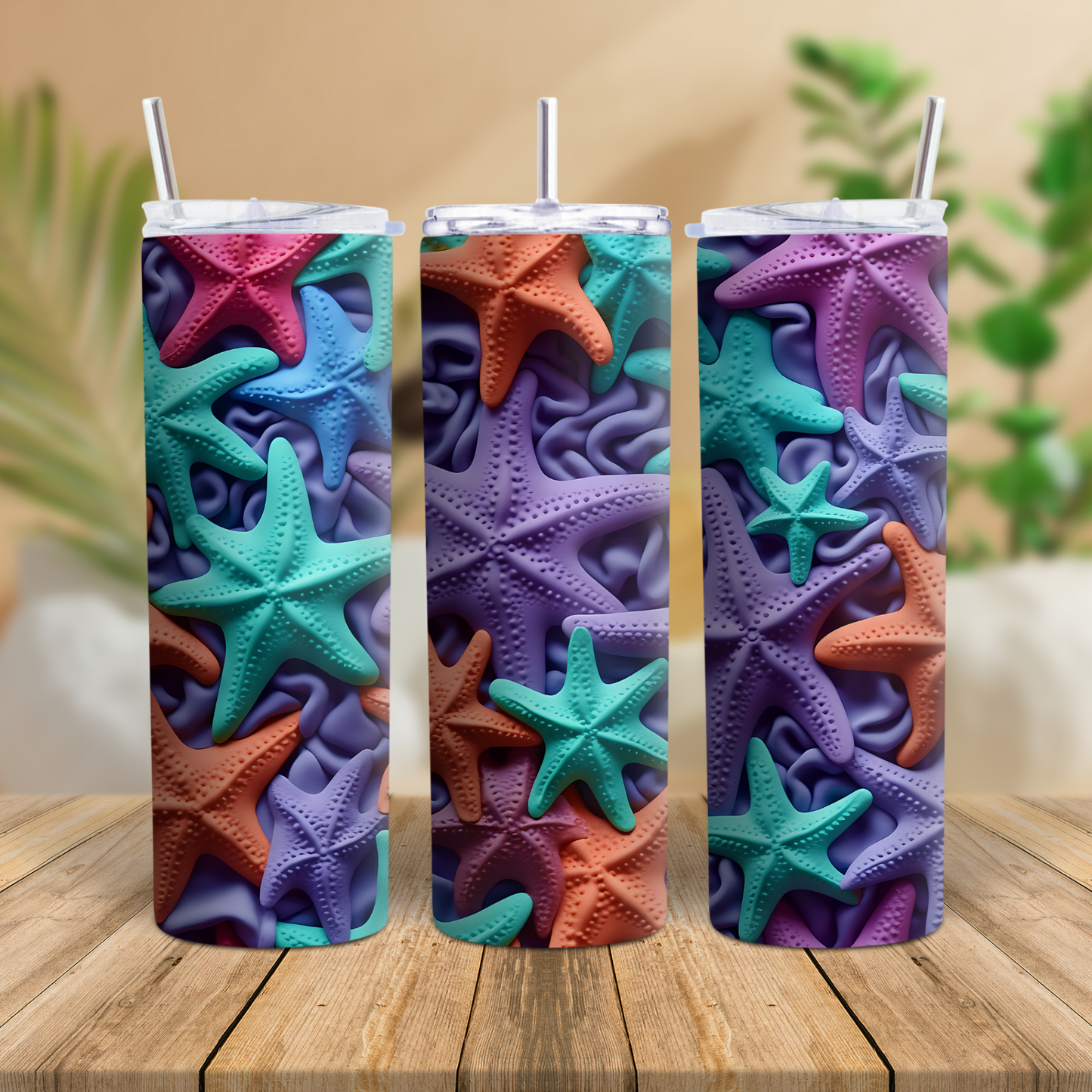 3D0072 Sublimation Tumbler Print