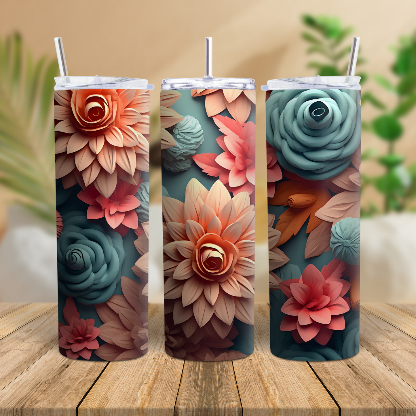 3D0042 Sublimation Tumbler Print
