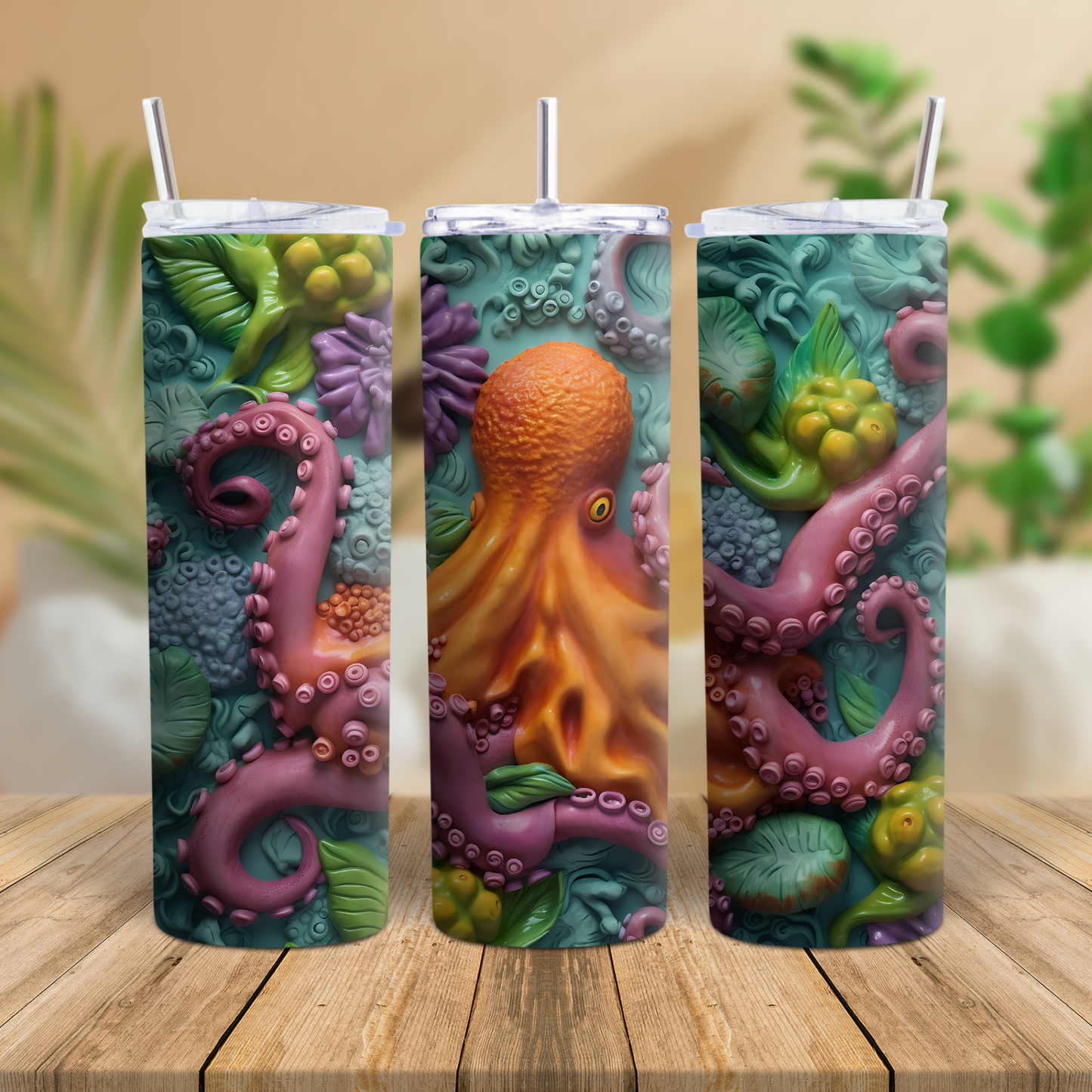 3D0058 Sublimation Tumbler Print