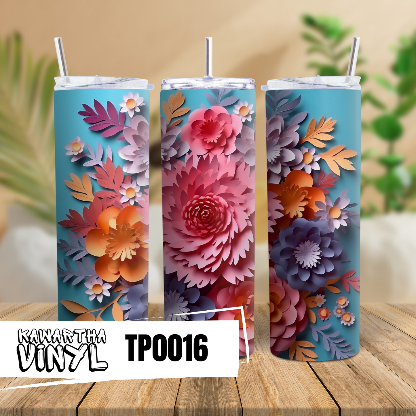 TP016 Tumbler Wraps & Transfers