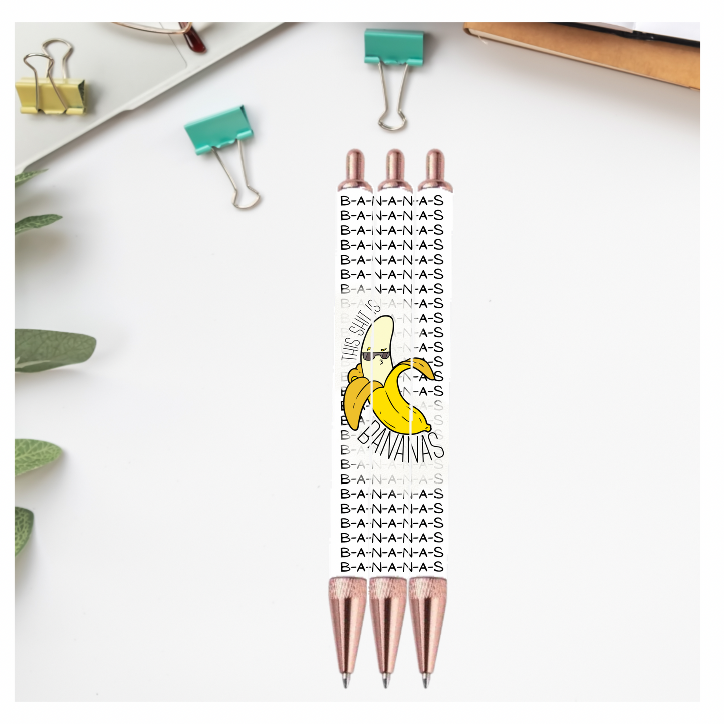 Bananas PEN Wrap Sublimation Print