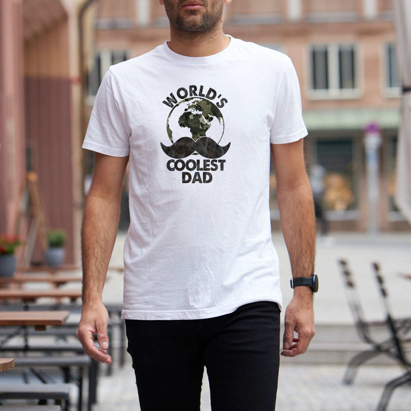 Coolest Dad Sublimation Print