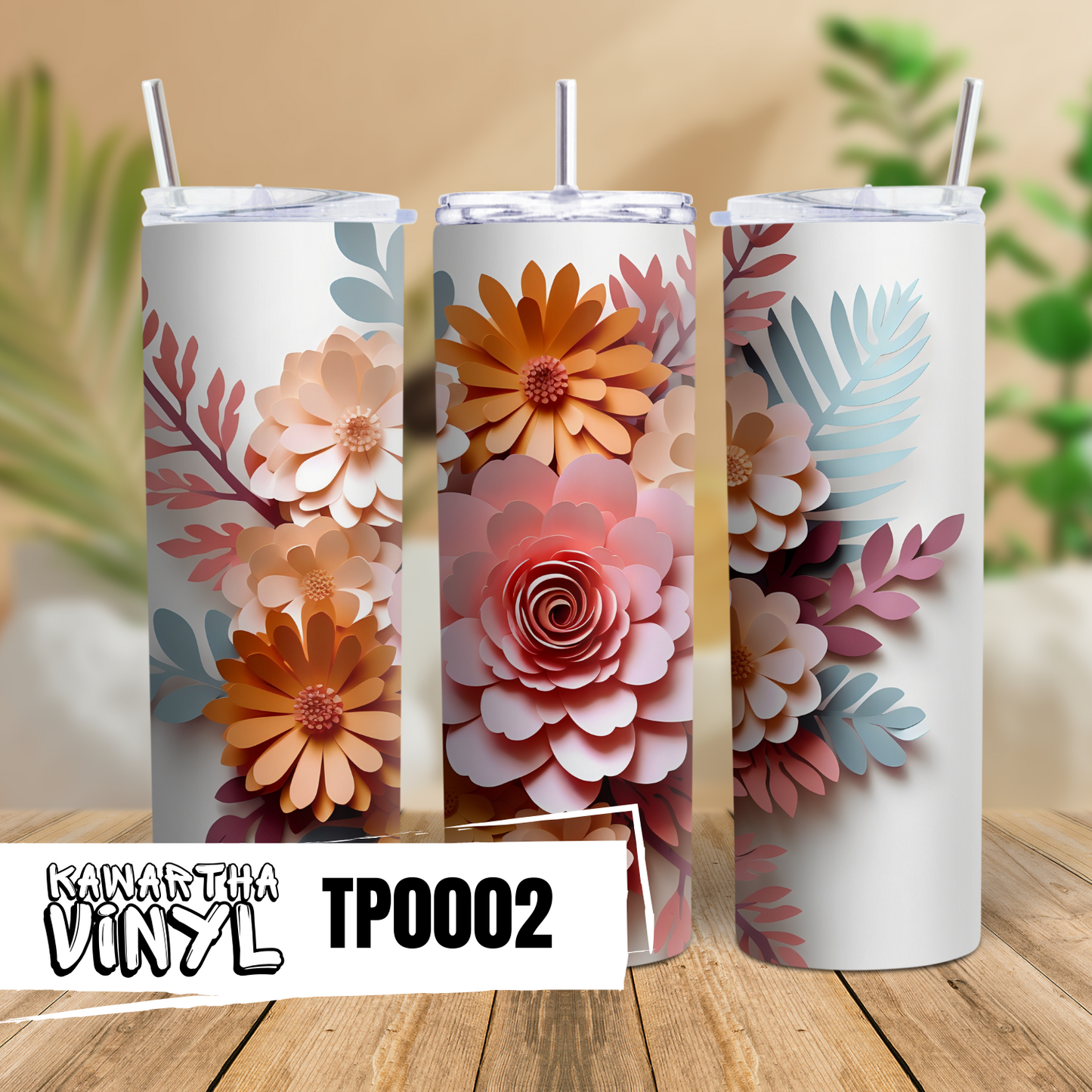 TP002 Tumbler Wraps & Transfers