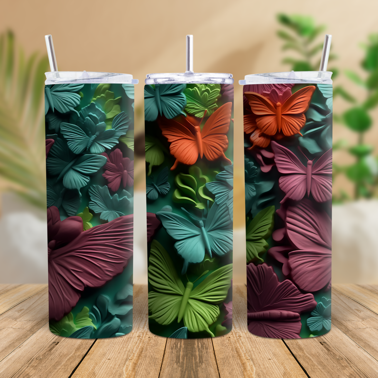3D0107 Sublimation Tumbler Print