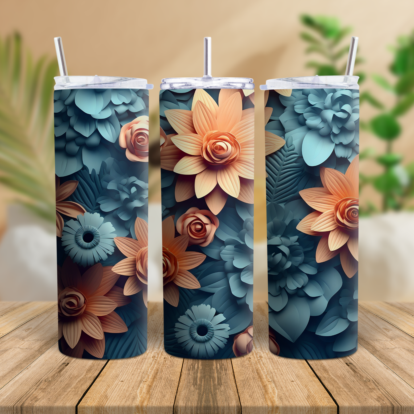 3D0039 Sublimation Tumbler Print