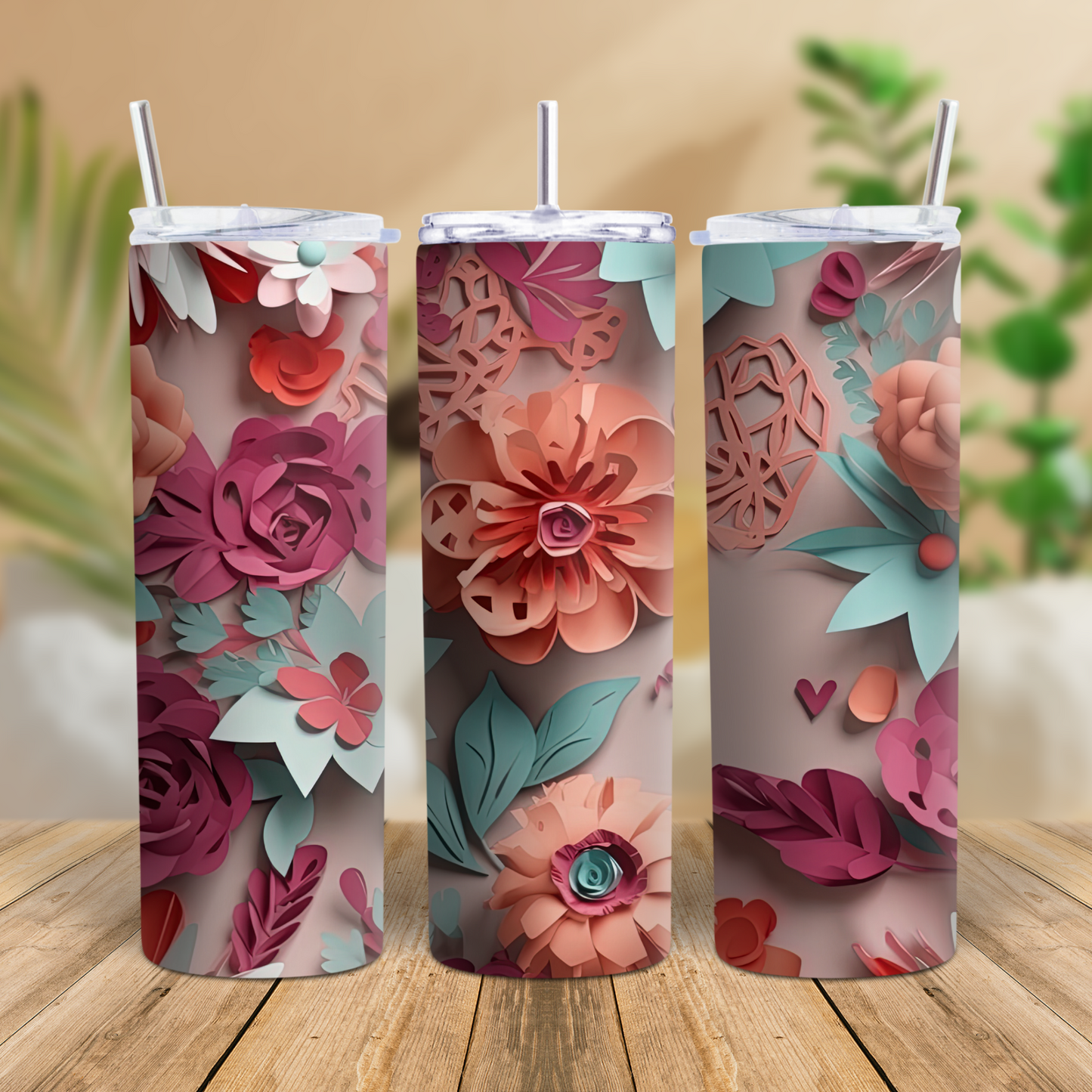 3D0098 Sublimation Tumbler Print