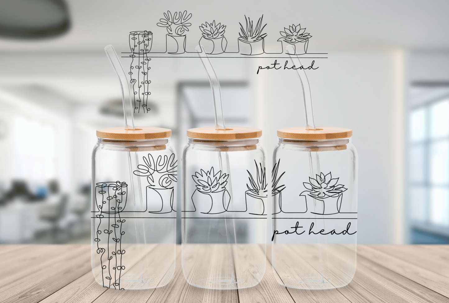 Pot head 16oz Digital File
