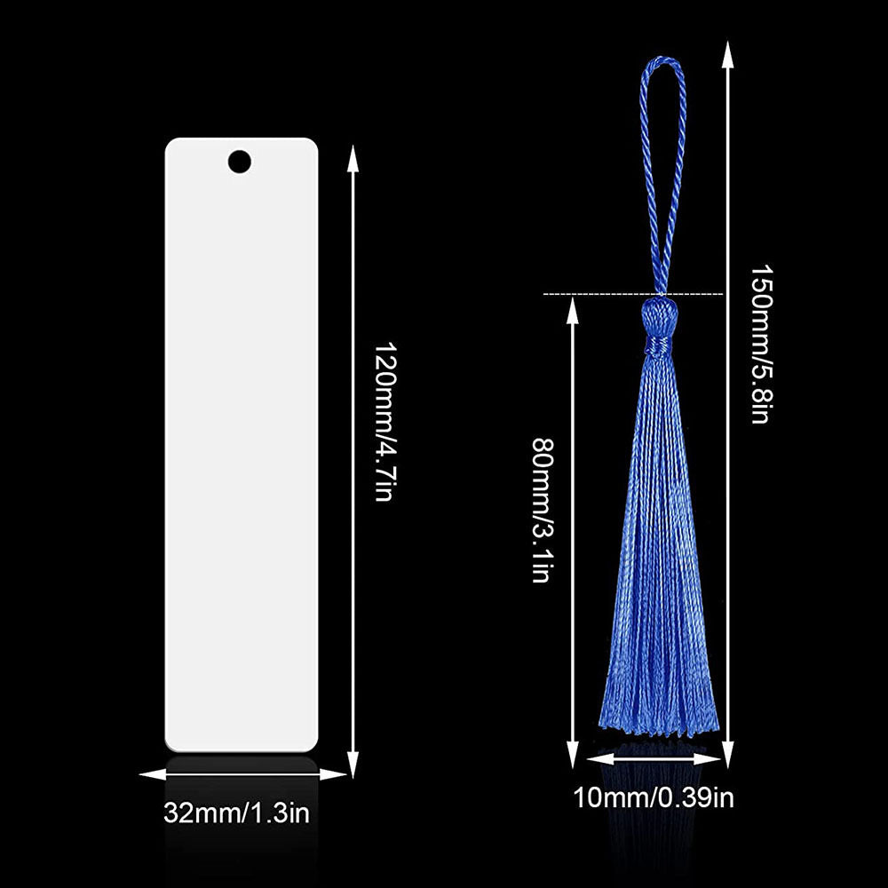 Sublimation Aluminum Bookmark