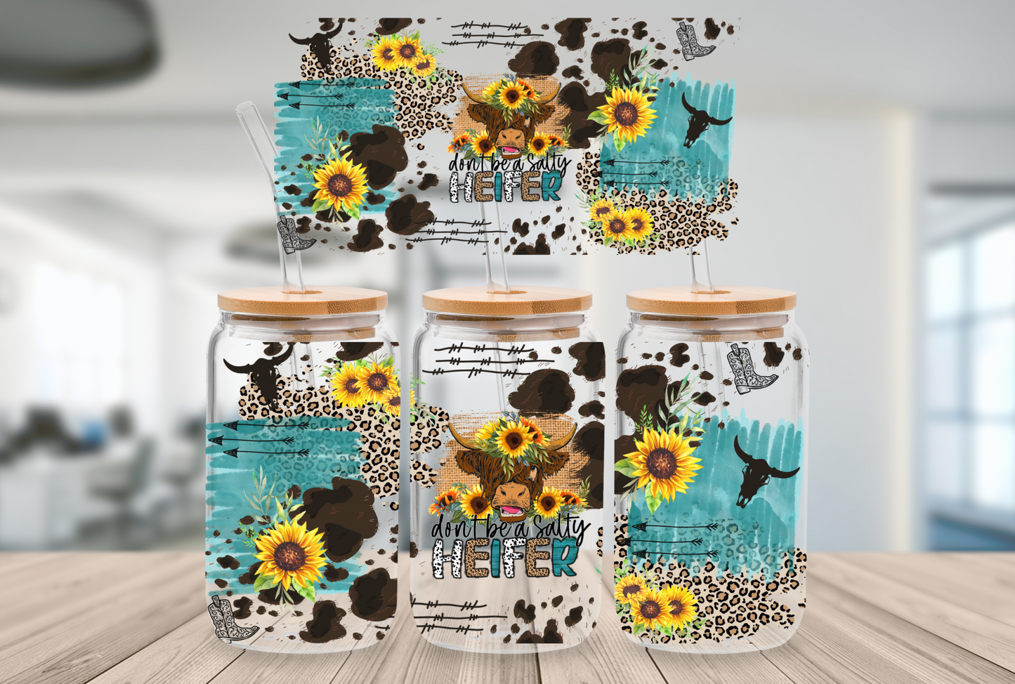 Salty Heifer 16oz Digital File