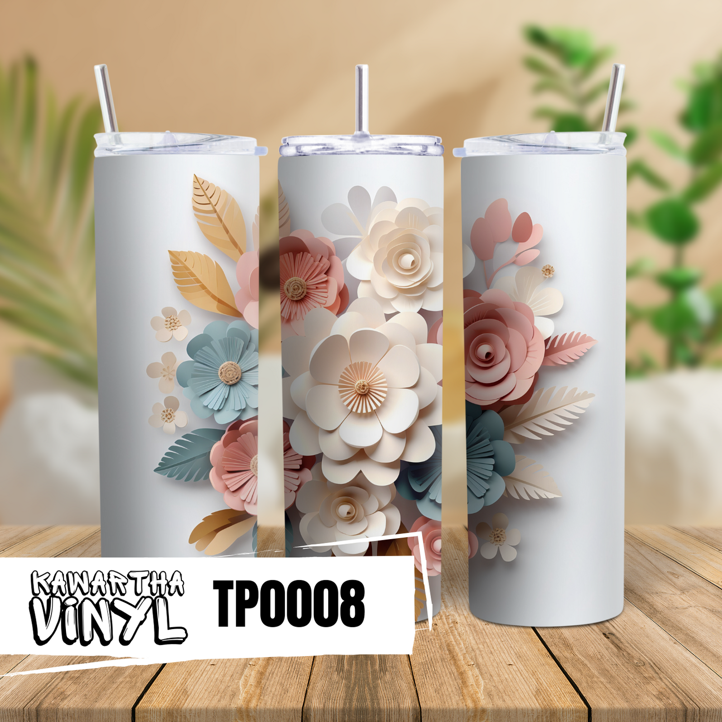 TP008 Tumbler Wraps & Transfers