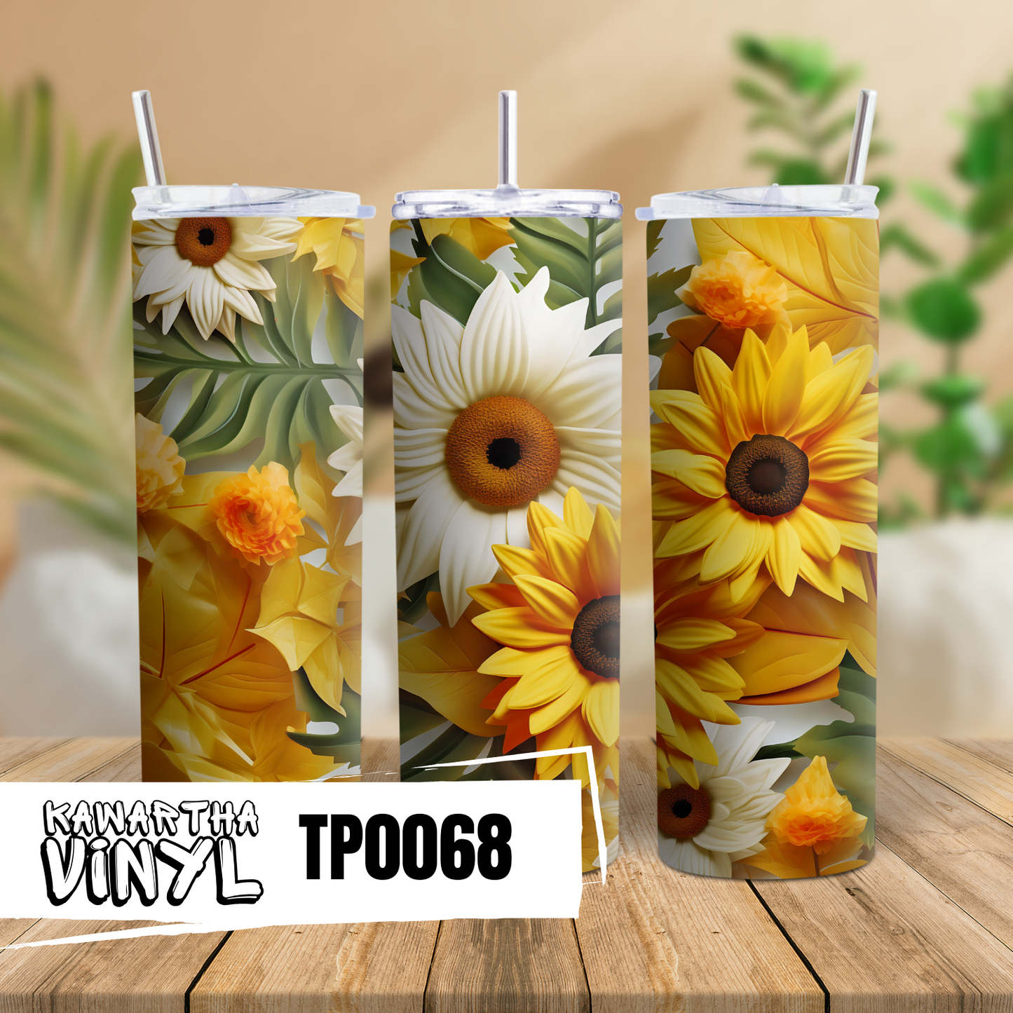 TP068 Tumbler Wraps & Transfers