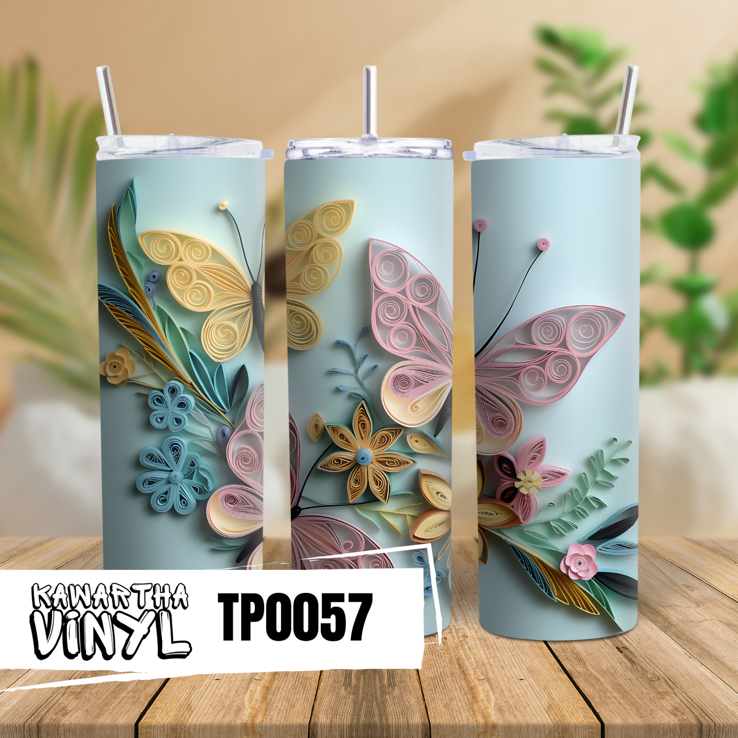 TP057 Tumbler Wraps & Transfers