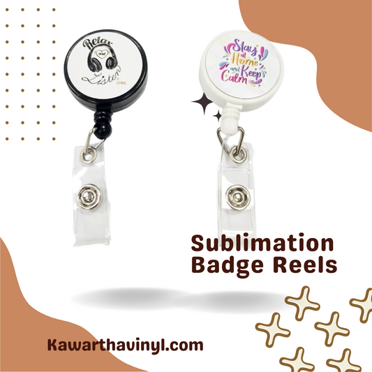 Sublimation Badge Reels