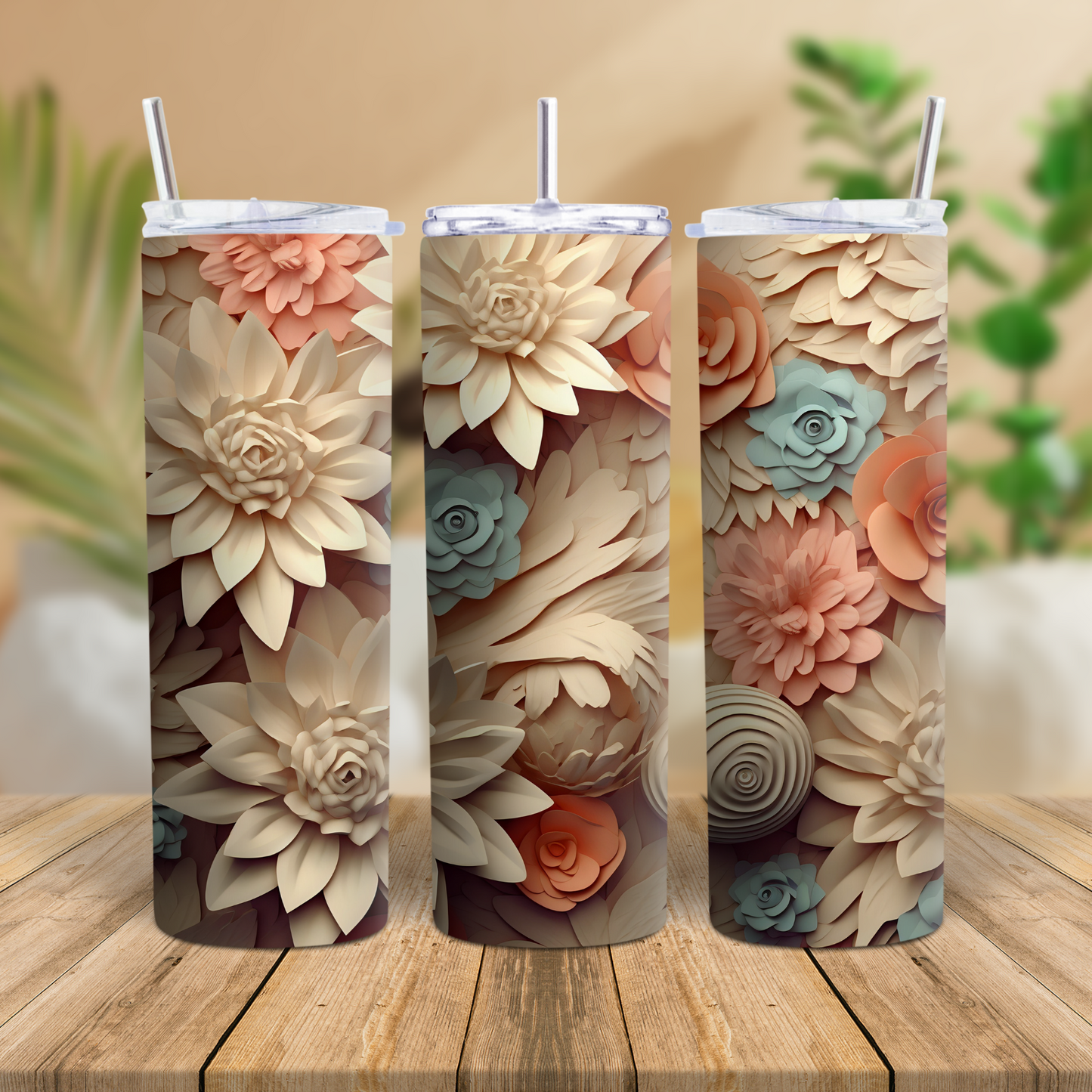 3D0036 Sublimation Tumbler Print