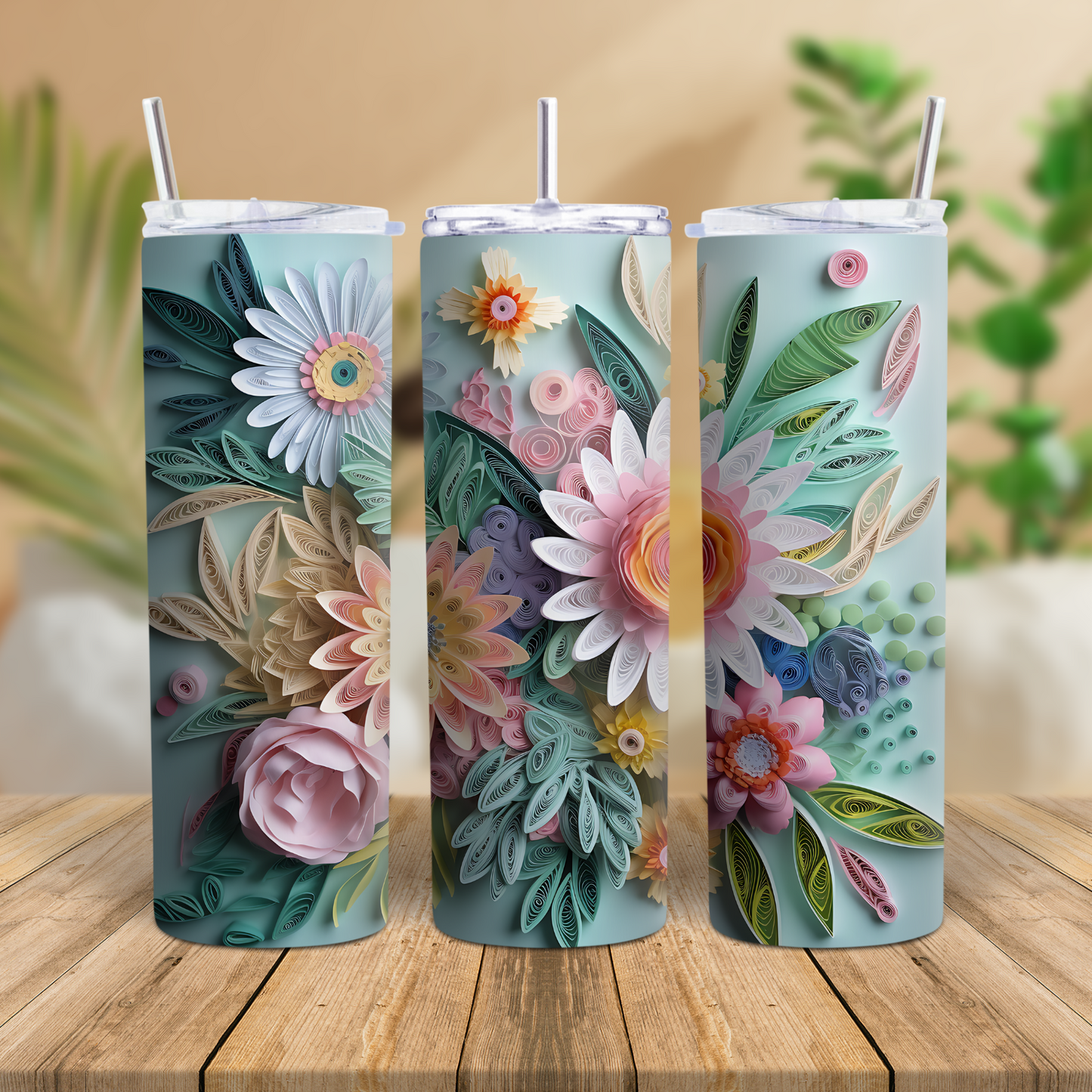 3D0054 Sublimation Tumbler Print