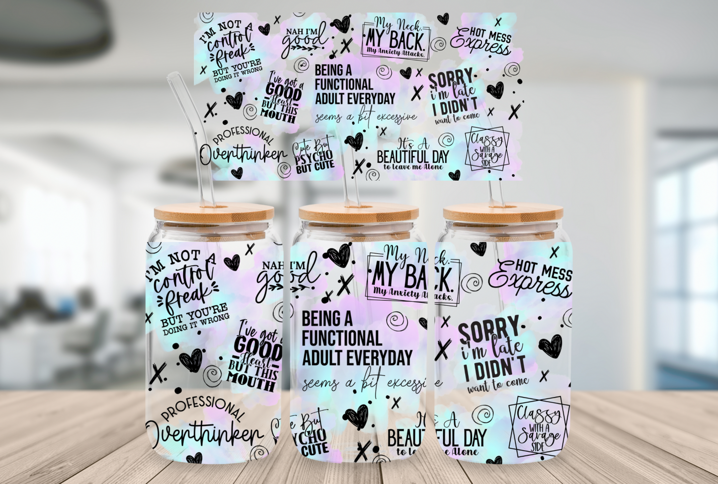 Functional Adult 16oz Digital File