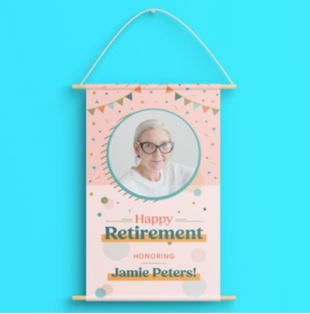 SoftSign Fabric Banner, 20in x 75ft