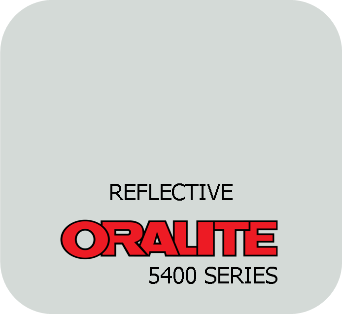 Oralite® 5400 Reflective Permanent Adhesive Vinyl