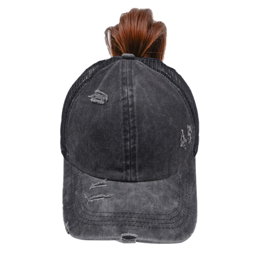 Criss Cross Ponytail hats