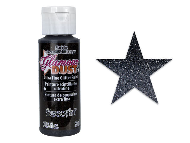 Glamour Dust Paint: 2oz Ultrafine Glitter Paint